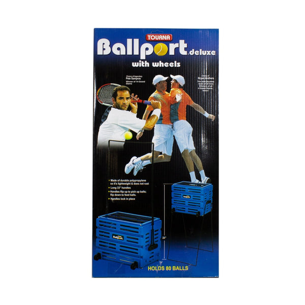 Ballport Deluxe 80 Ball Basket with Wheels
