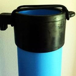 Tennis Ball Pickup tube with rubber top