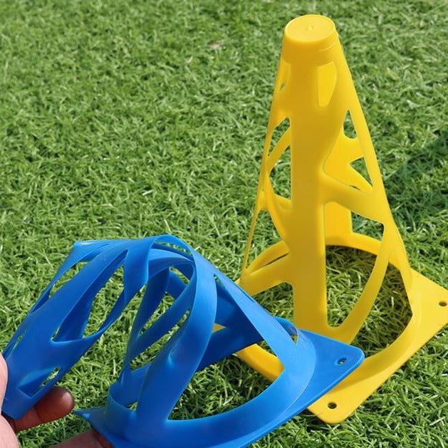 Buy Collapsible Cones 23cm - Set of 10 - Jadee Sports