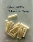 Individual Grommets 24mm x 4mm White